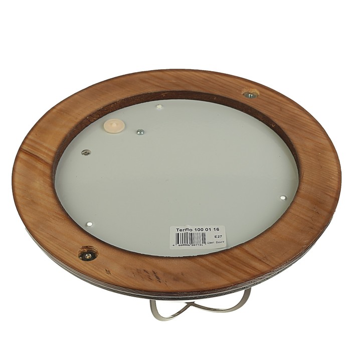 Светильник для бани/сауны ITALMAC Termo 100 01 16, 150 Вт, IP54, с решеткой,венге, до +130°C 38226