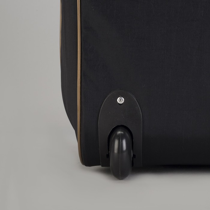 Чемодан малый с сумкой "Краски золота", отдел на молнии, наружный карман