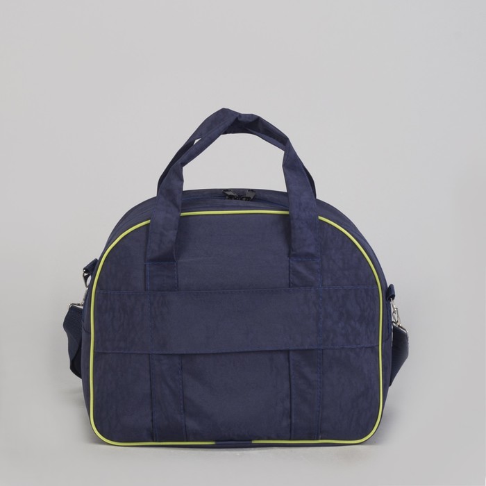 Чемодан малый с сумкой "Надписи", отдел на молнии, наружный карман