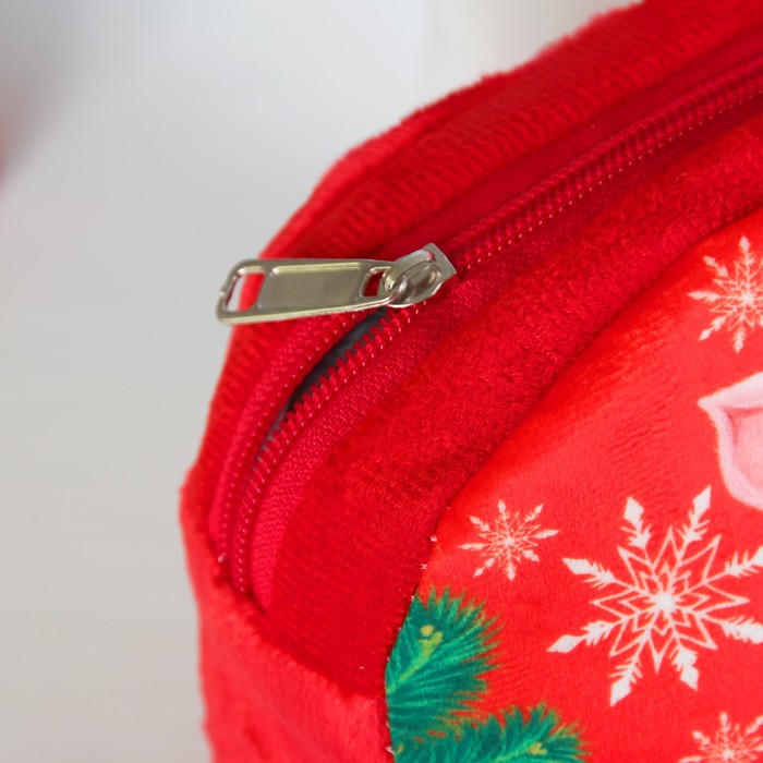 Рюкзак детский для подарков "С Новым Годом", свинки, 24,5 х 24,5 см