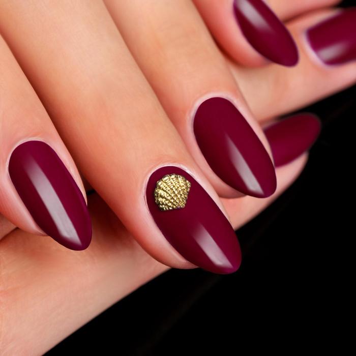 Ассорти декор, цвета для ногтей: бусины, стразы, металлический декор, цвет МИКС