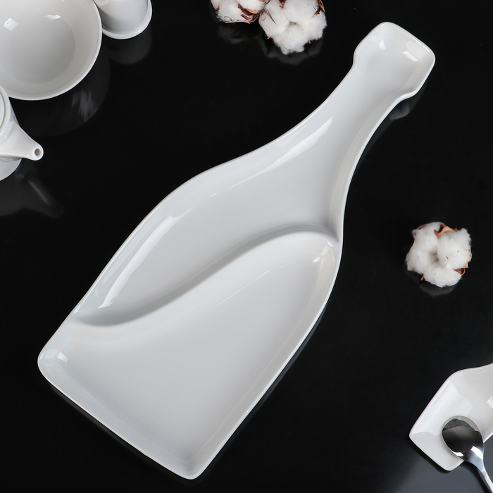 Менажница "Бутылка", 2 секции