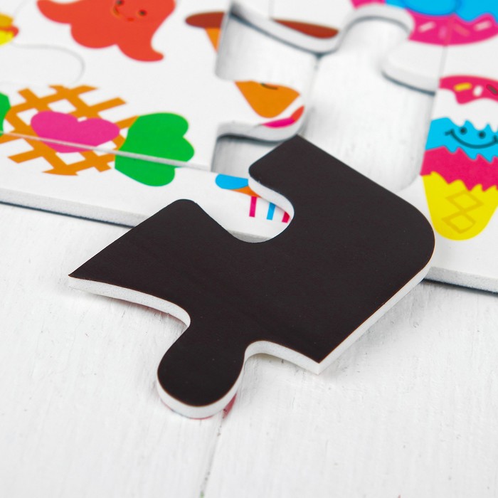 Магнитный пазл "Вкусняшки", 16 элементов