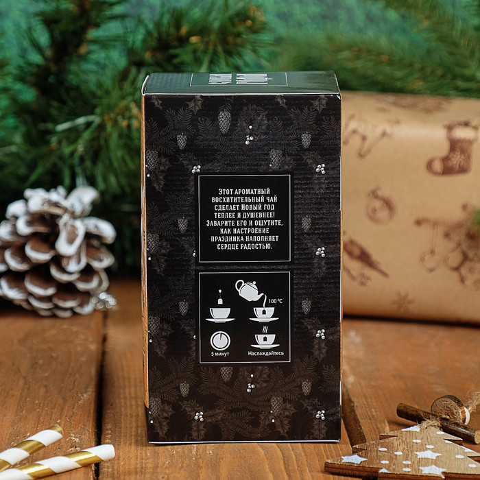 Чай черный 25 пакетиков "Удачи и бабла"