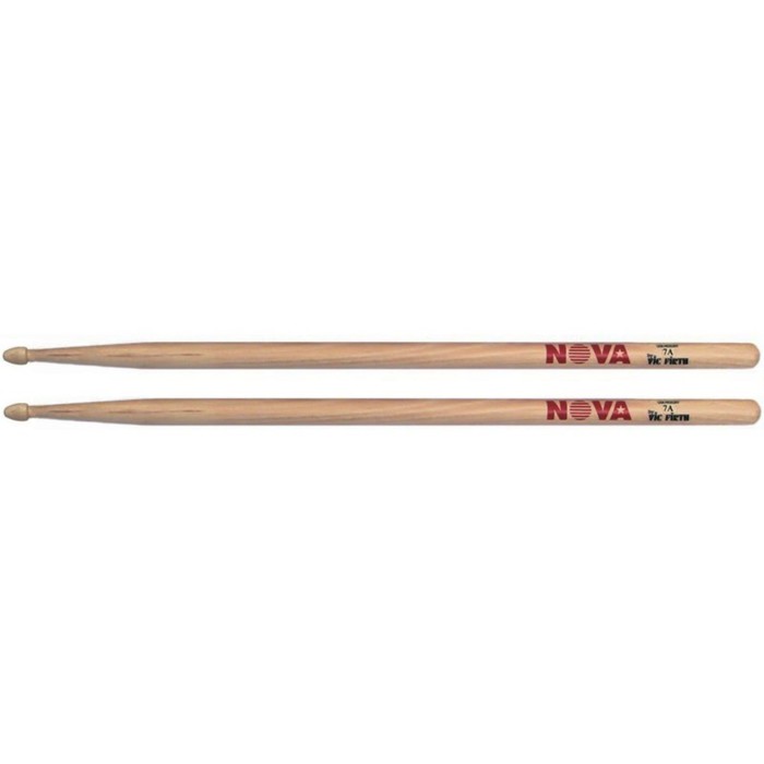Барабанные палочки VIC FIRTH N7A - 7A с деревянным наконечником, орех