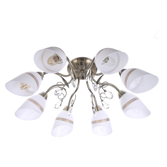 Люстра "Селена" 8x60Вт E14 бронза