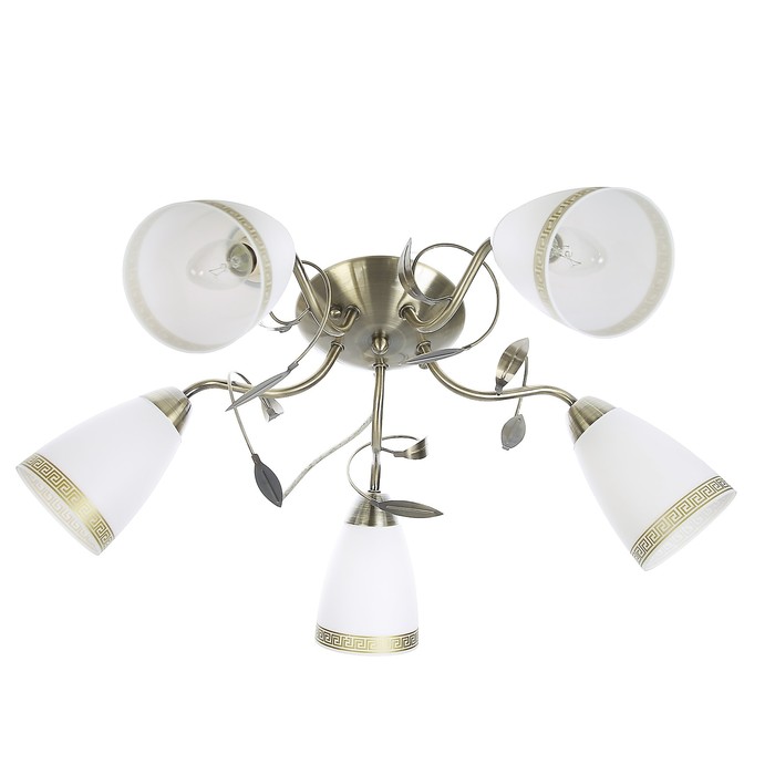 Люстра "Сильва" 5x60Вт E14 бронза