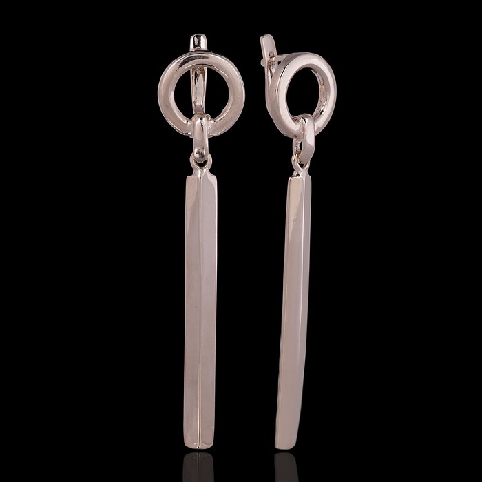 Серьги бижар "Дарман", цвет золото