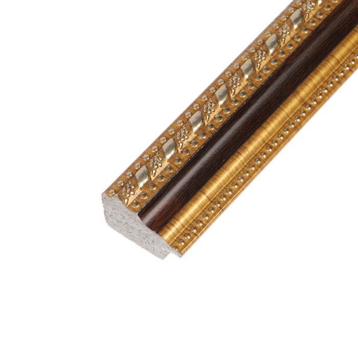 Багет пластиковый 291-1148-7 ширина 1,9 см, длина 2,9 м темно-коричневый