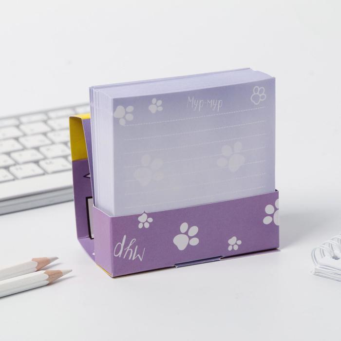 Бумажный блок в картонном футляре "Где твой отчёт?", 250 листов