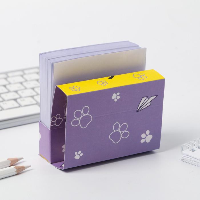 Бумажный блок в картонном футляре "Где твой отчёт?", 250 листов