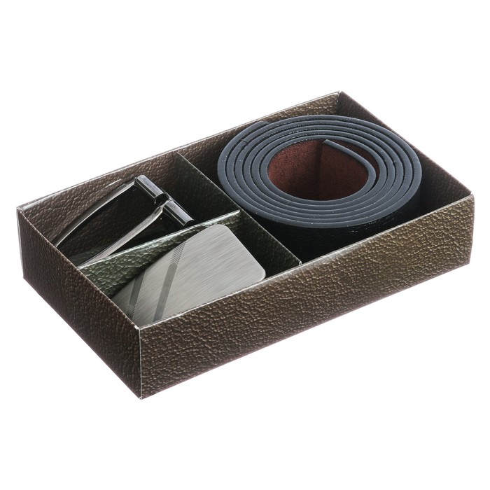 Ремень со сменной пряжкой "Лучшему дедушке"