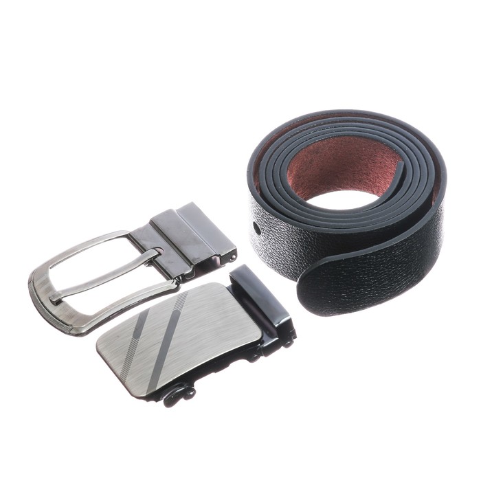 Ремень со сменной пряжкой "Лучшему дедушке"