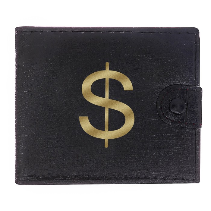 Подарочный набор "Больших побед": ремень и кошелек, экокожа