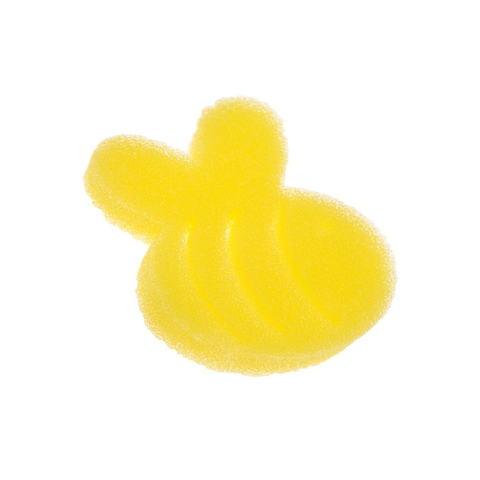 Детская губка-мочалка «Мишутка» для купания, игровой набор 2 шт.