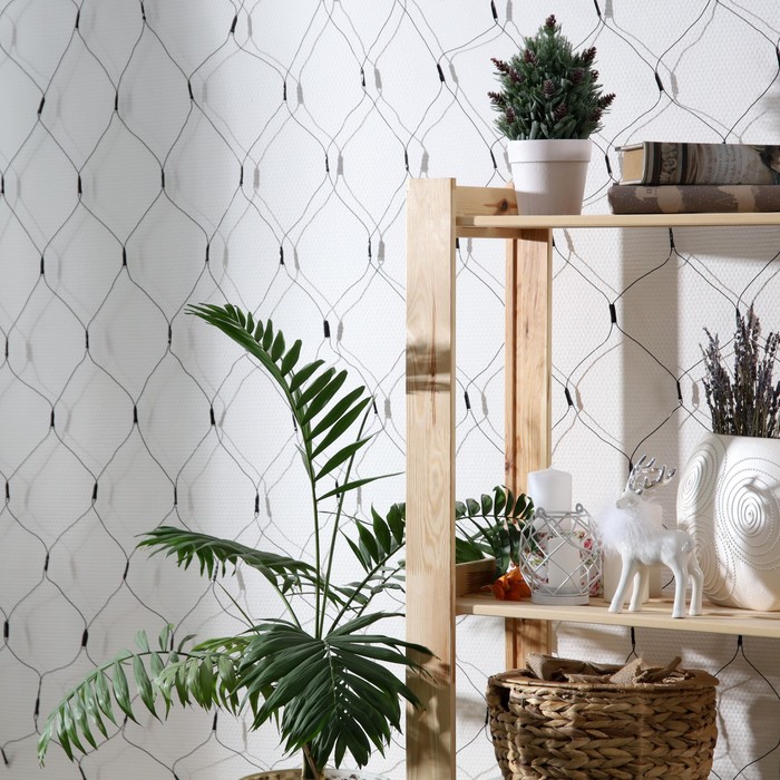 СЕТЬ, Ш:1,6 м, В:1,6 м, Н.Т. LED-144-220V, 8 режимов, Т/БЕЛЫЙ