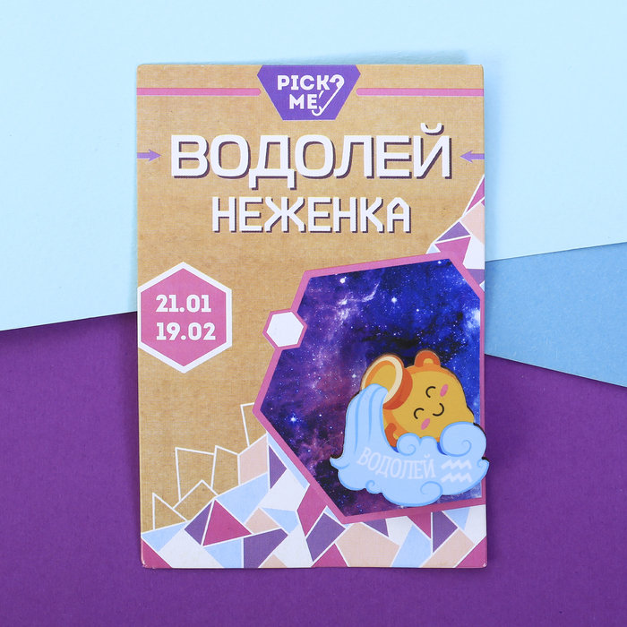 Брошь-талисман гороскоп "Водолей"