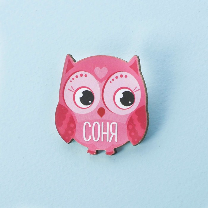 Значок именной "Соня"