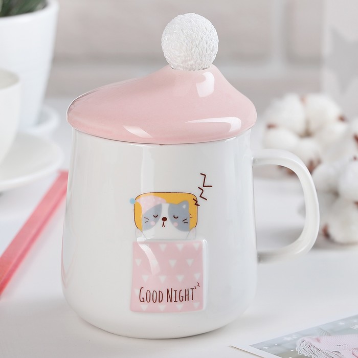 Кружка 400 мл "Сказки на ночь", цвет и рисунок МИКС