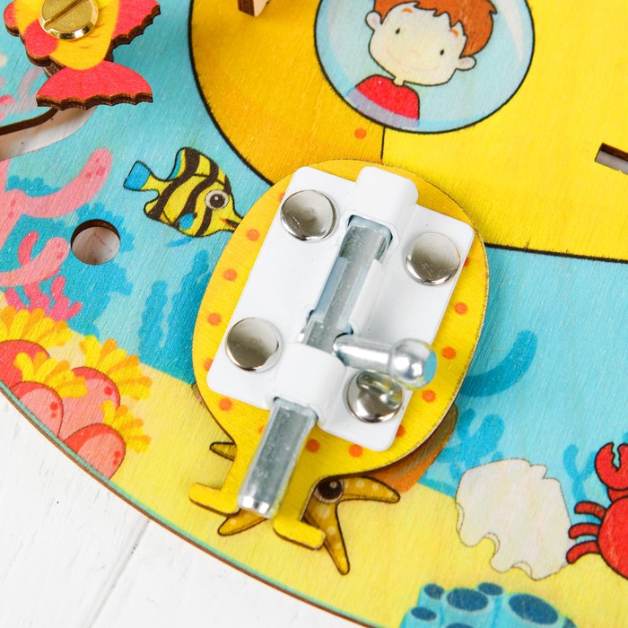 Развивающая доска "Аква-Бизи", вид упаковки: термоусадочная плёнка