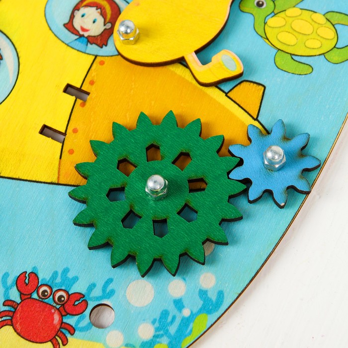 Развивающая доска "Аква-Бизи", вид упаковки: термоусадочная плёнка