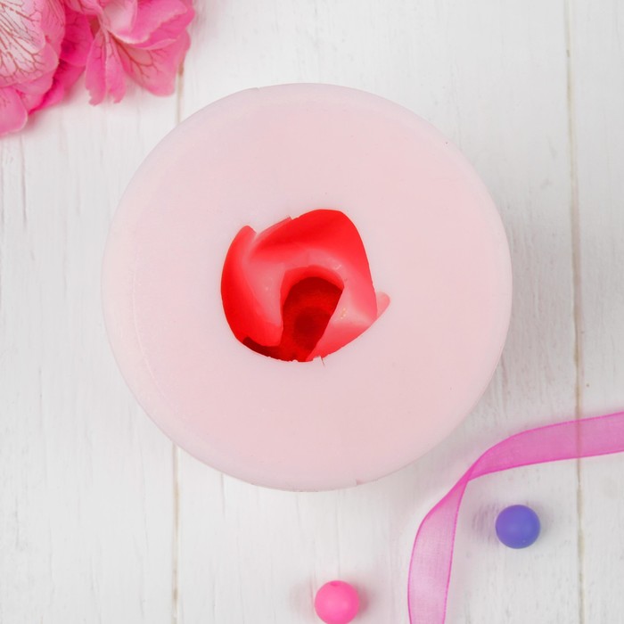 Силиконовая форма для мыла "Тюльпан на стебле"