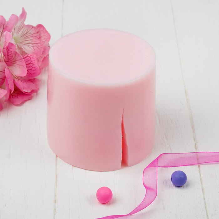 Силиконовая форма для мыла "Шар на елку лесной"