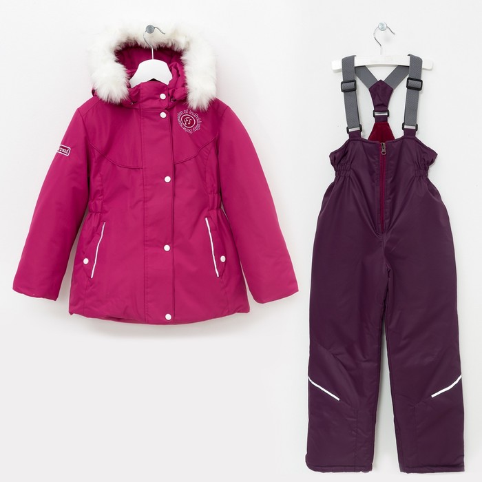 Костюм д/девочки "Радуга" (малиновый/сирень) 104/28