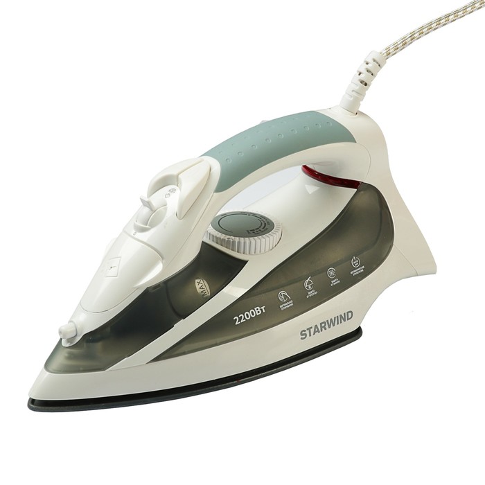 Утюг Starwind SIR5830, 2200 Вт, керамическая подошва, серый