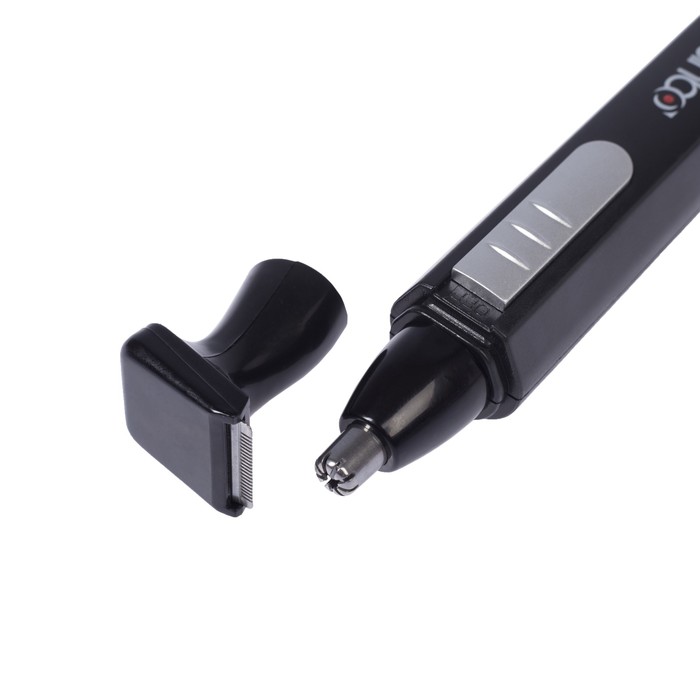 Триммер Sinbo STR 4920, 2 насадки, АКБ, красно-черный