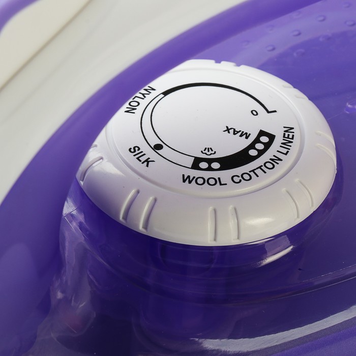 Утюг Sinbo SSI 6601, 2200 Вт, керамическое покрытие, подача пара, фиолетовый