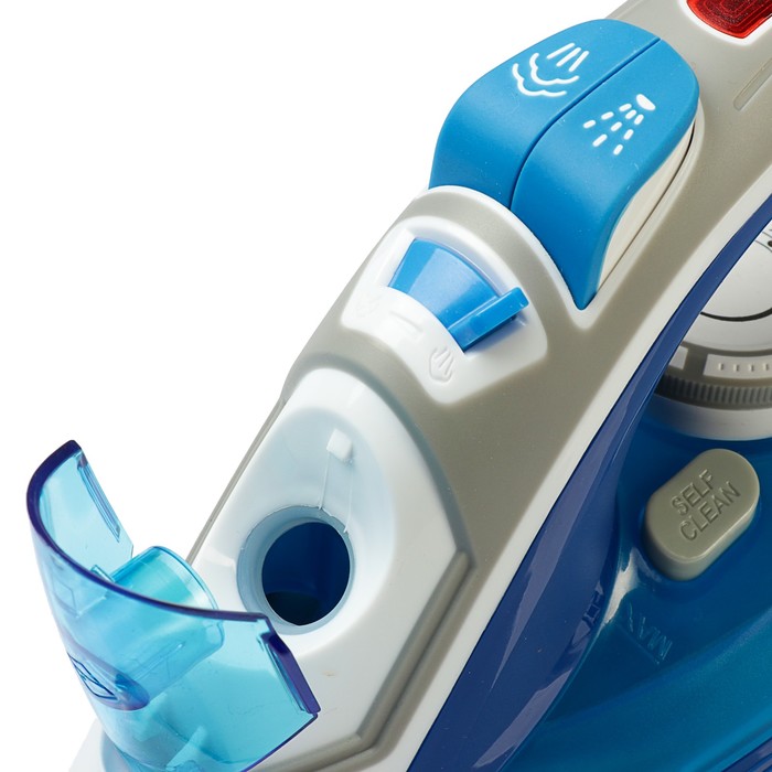 Утюг Sinbo SSI 2899, 2200 Вт, керамическое покрытие, подача пара, синий