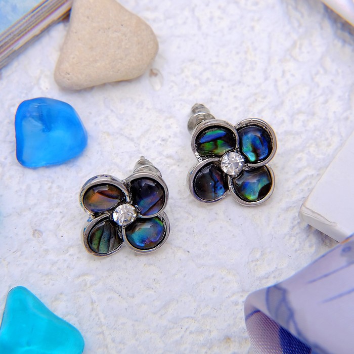 Серьги "Галиотис" цветочки