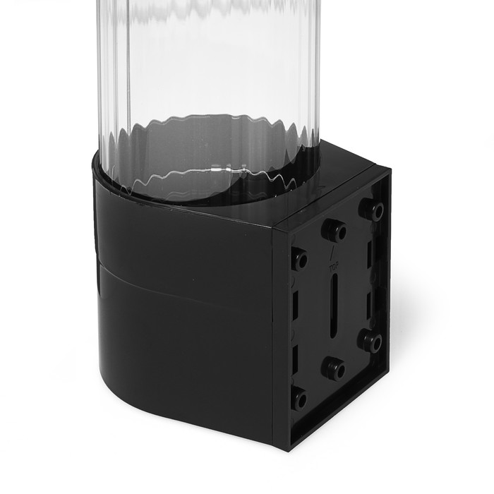 Стаканодержатель CH-1, крепление на шурупах, 100 стаканчиков, черный
