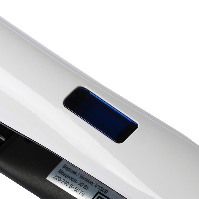 Выпрямитель SUPRA HSS-1227S, 30 Вт, керамическое покрытие, белый