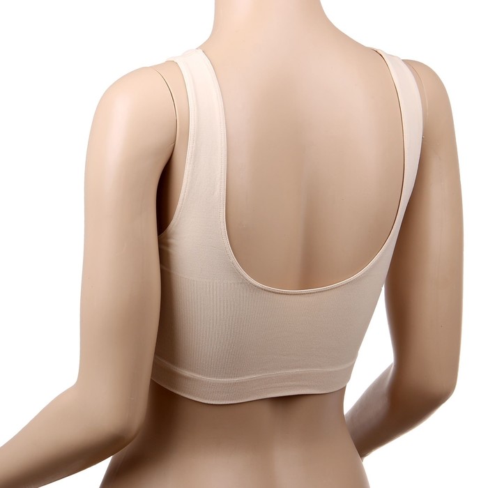 Топ корректирующий для беременных, цвет бежевый, размер М, в пакете