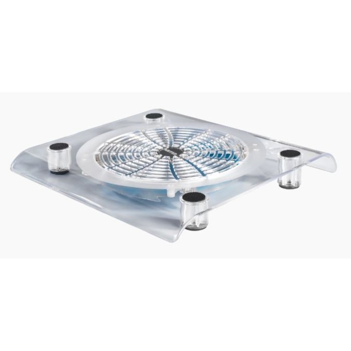 Подставка для ноутбука Hama MaxiNB17 (00039689) 17.3" 1x 220ммFAN прозрачная