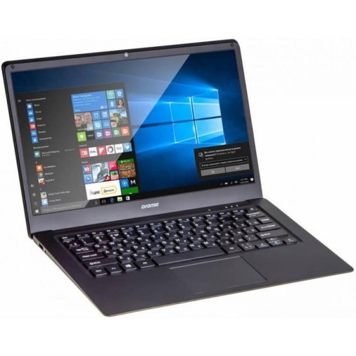 Ноутбук Digma CITI E401 Atom X5 Z8350/4Gb/SSD32Gb/Intel HD400/14.1"/TN/FHD/W10 черн-серебр