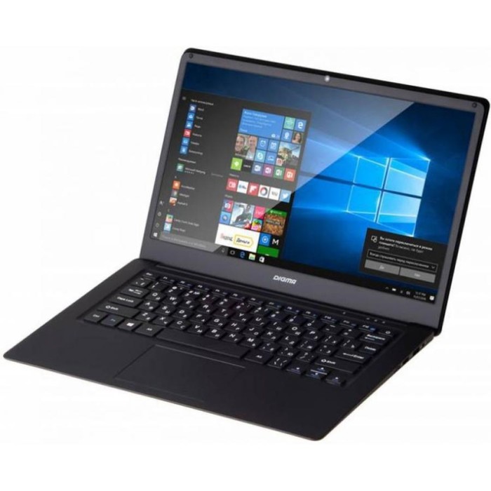 Ноутбук Digma CITI E401 Atom X5 Z8350/4Gb/SSD32Gb/Intel HD400/14.1"/TN/FHD/W10 черн-серебр