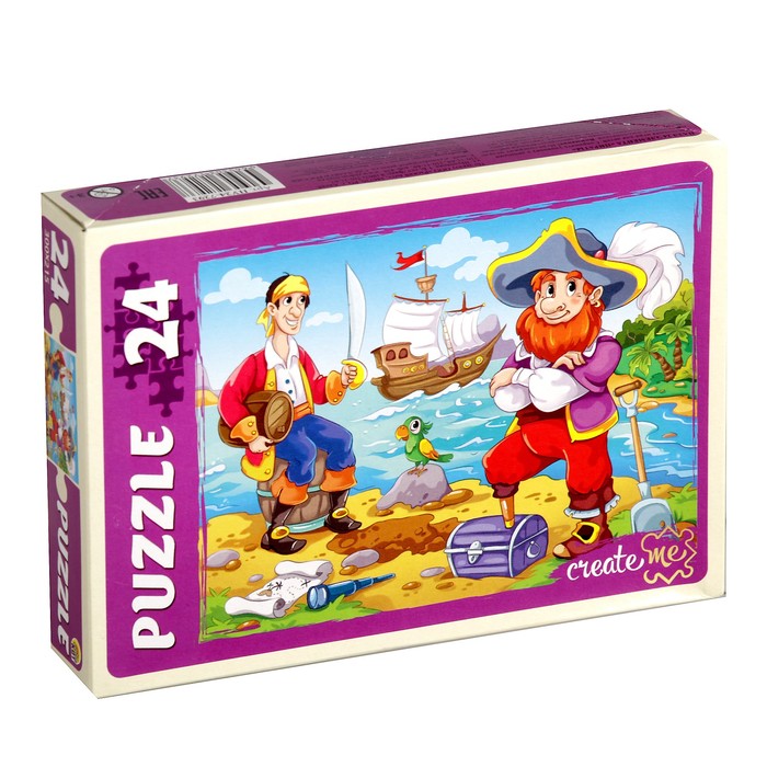 Макси-пазл «Пираты», 24 элемента