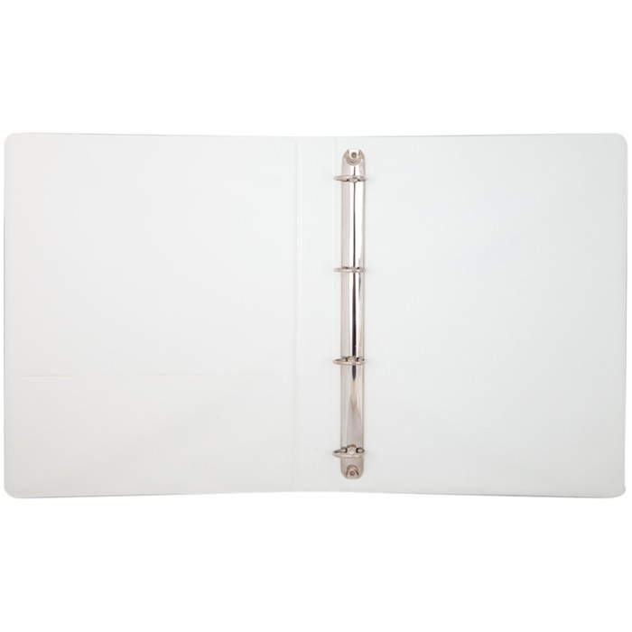 Папка на 4 кольцах А4 Berlingo 35мм, ПВХ, белая