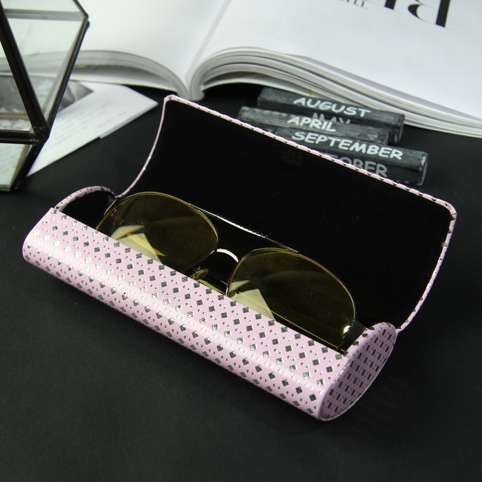 Футляр для очков, отдел на клапане, МИКС