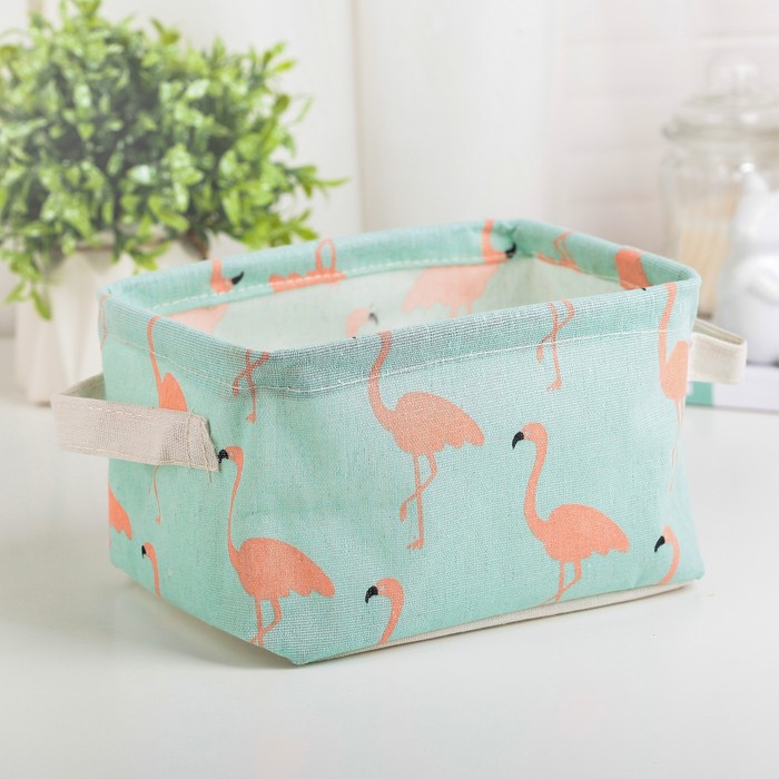 Органайзер с ручками "Фламинго" 23х17,5 см