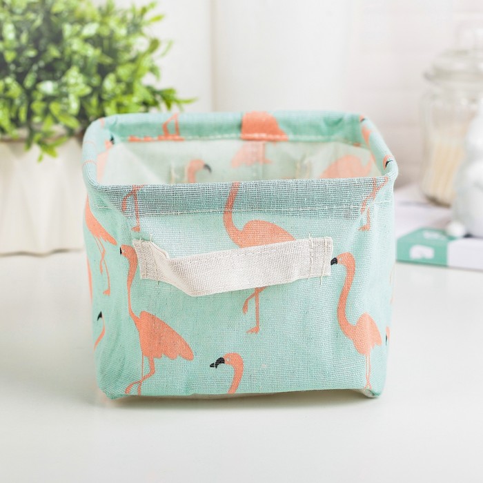 Органайзер с ручками "Фламинго" 23х17,5 см