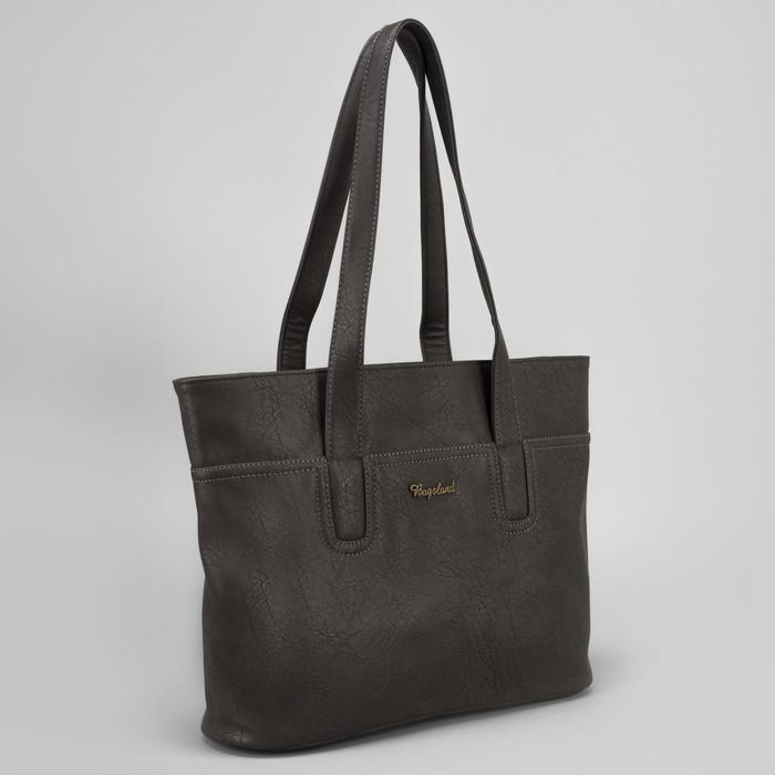 Сумка женская, отдел на молнии, цвет серый