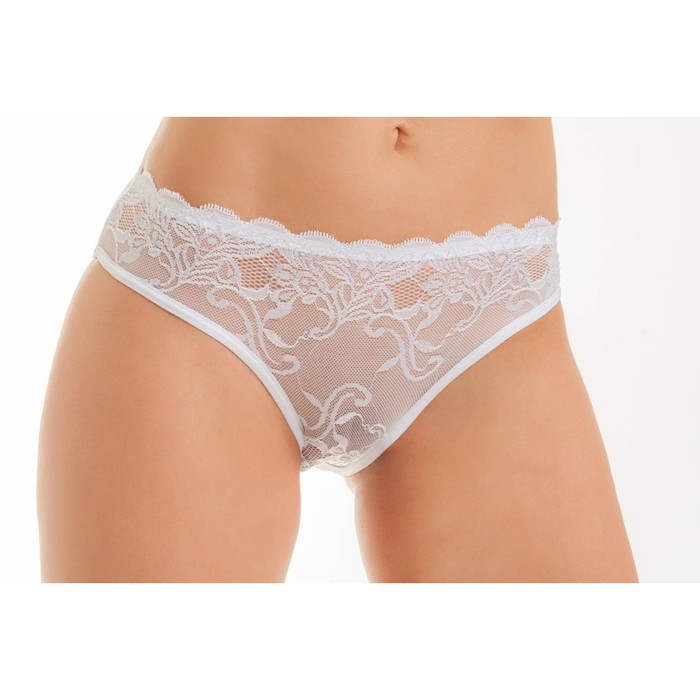 Трусы женские слипы, цвет белый, размер 44 (S)