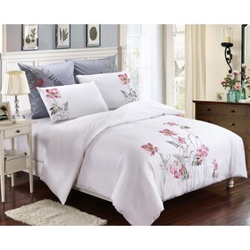 

КПБ Blossom 2 сп, 220х240 см, 180х215 см, 70х70 см-2 шт., сатин