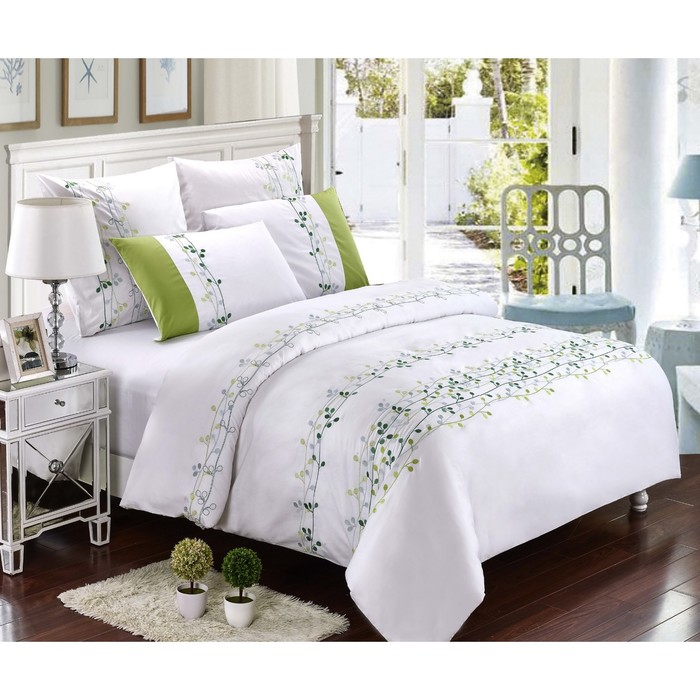 КПБ Forest евро, 220х240 см, 200х220 см, 50х70 см, 70х70 см по 2 шт., сатин