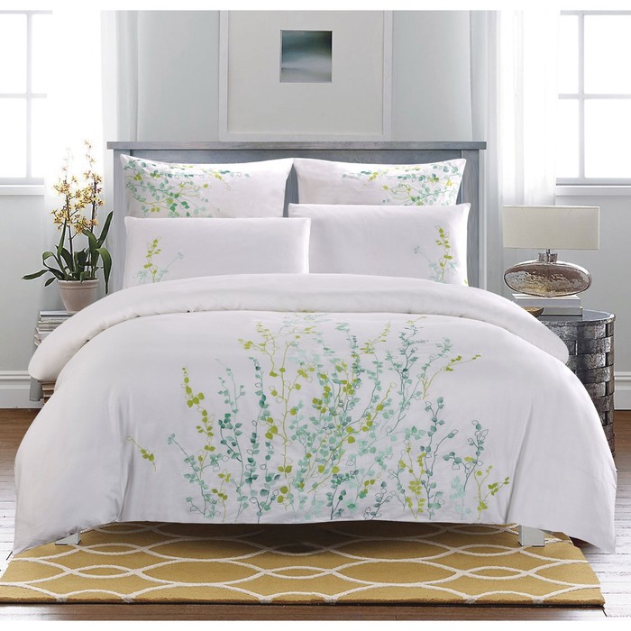 КПБ Garden 2 сп, 220х240 см, 180х215 см, 70х70 см-2 шт., сатин