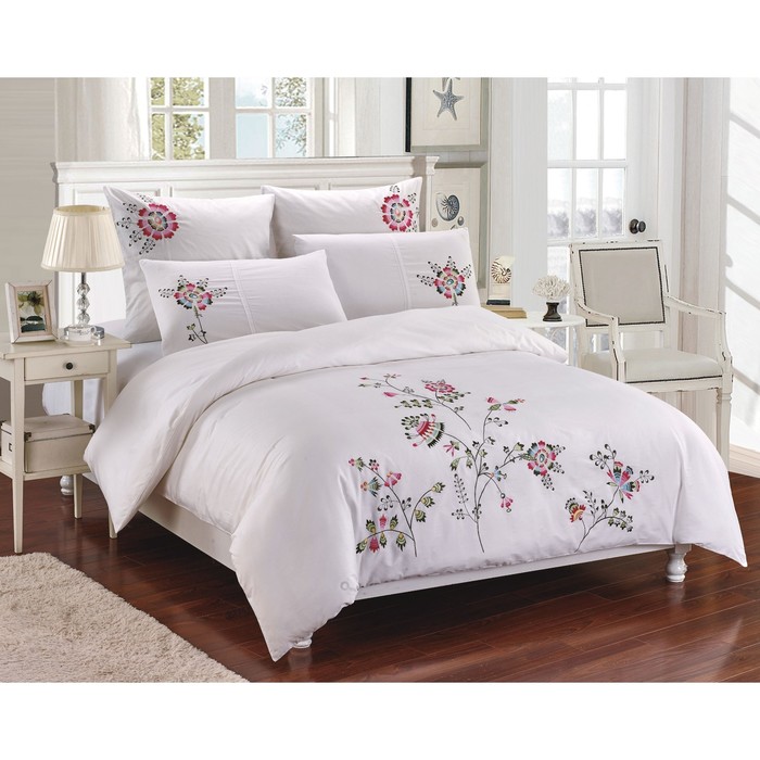 КПБ Meadow 1,5 сп, 160х215 см, 150х215 см, 70х70 см-2 шт., сатин